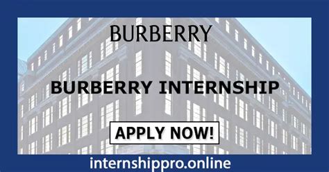 marketing and communication intern burberry limited milano|burberry internships.